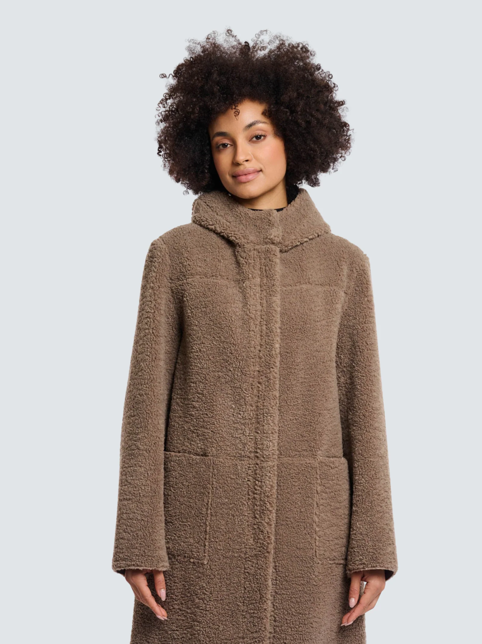 Cappotto "Reversible coat" Rino & Pelle marrone