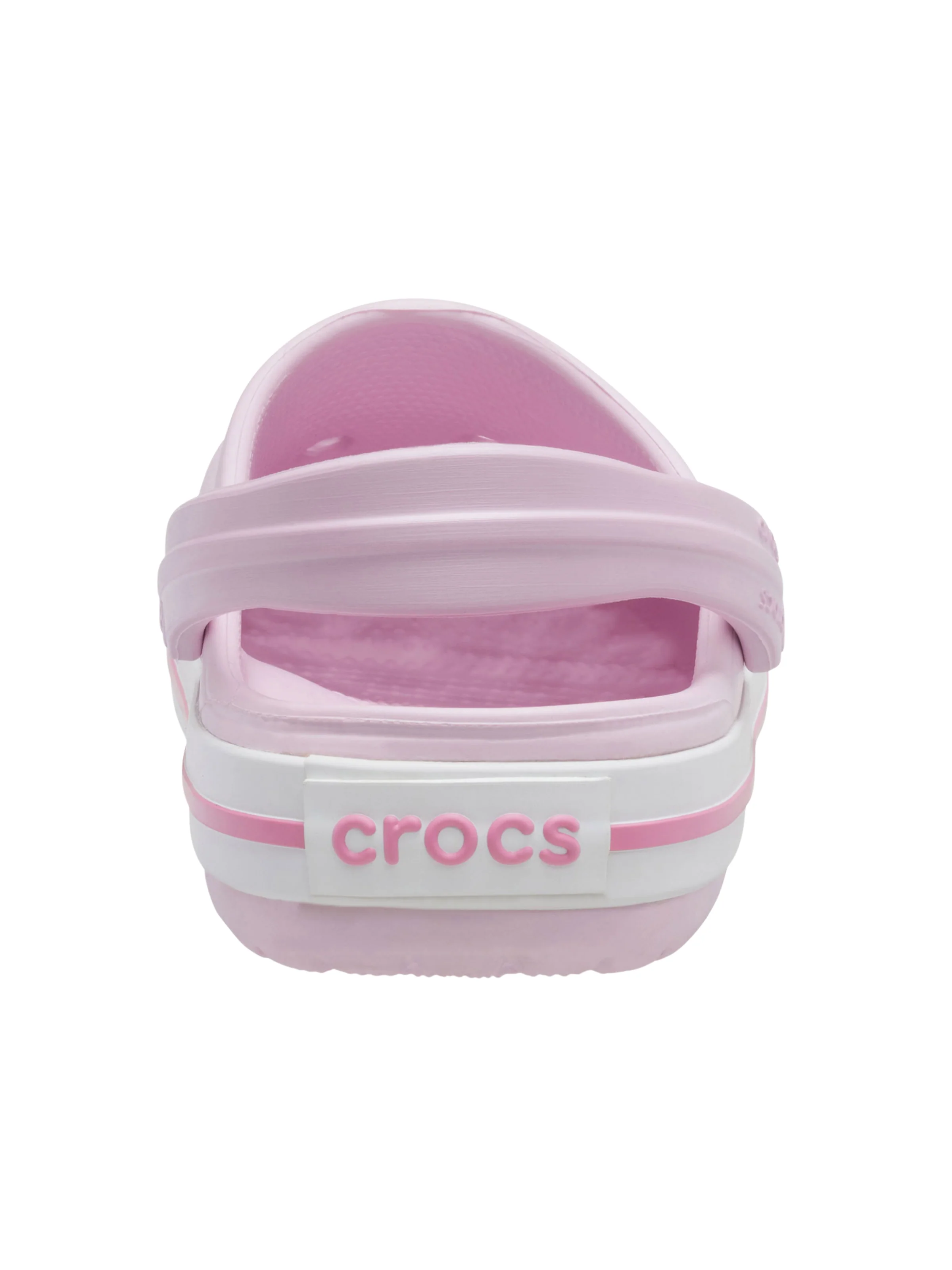 Ciabatte "Crocband Clog T" Crocs rosa con bande a contrasto - Image 8
