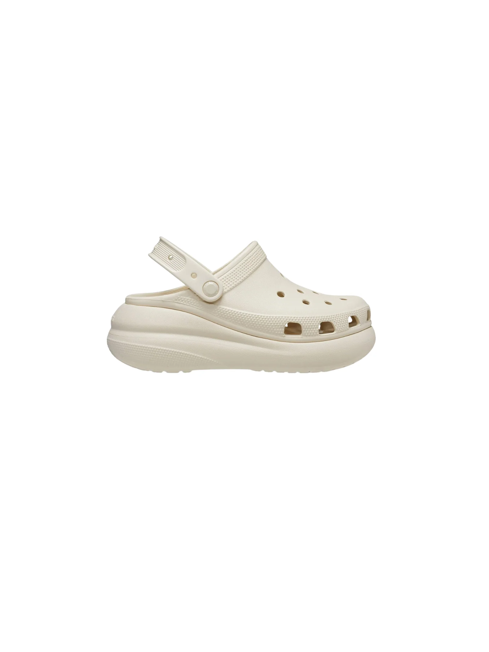 Ciabatte "crush clog" Crocs crema