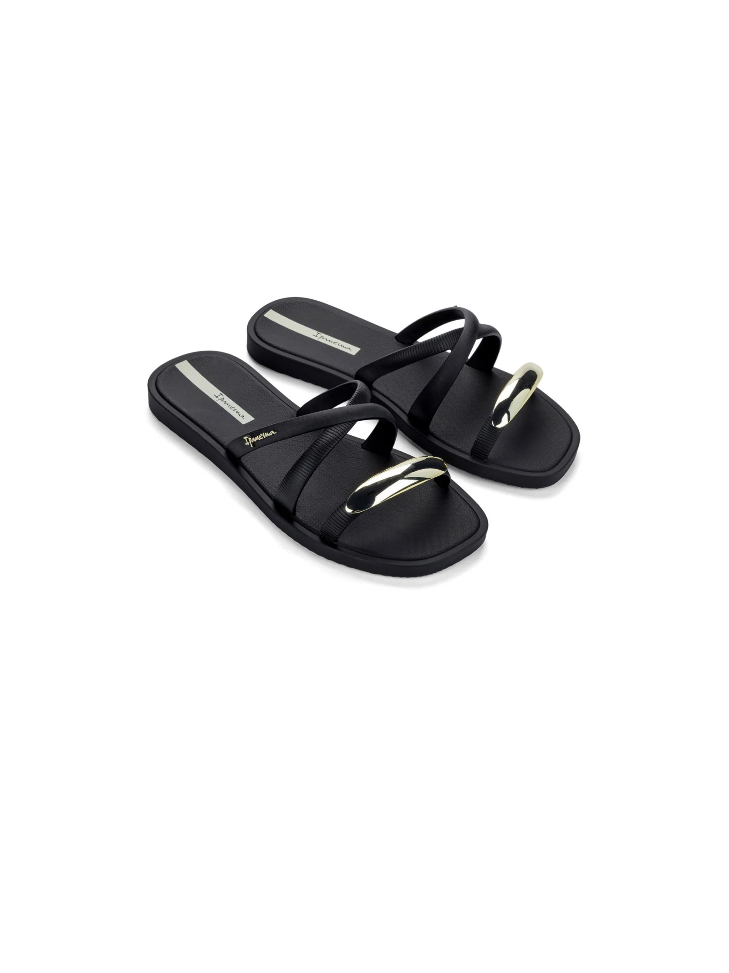 Ciabatte "Metal Chic Slide" Ipanema nero
