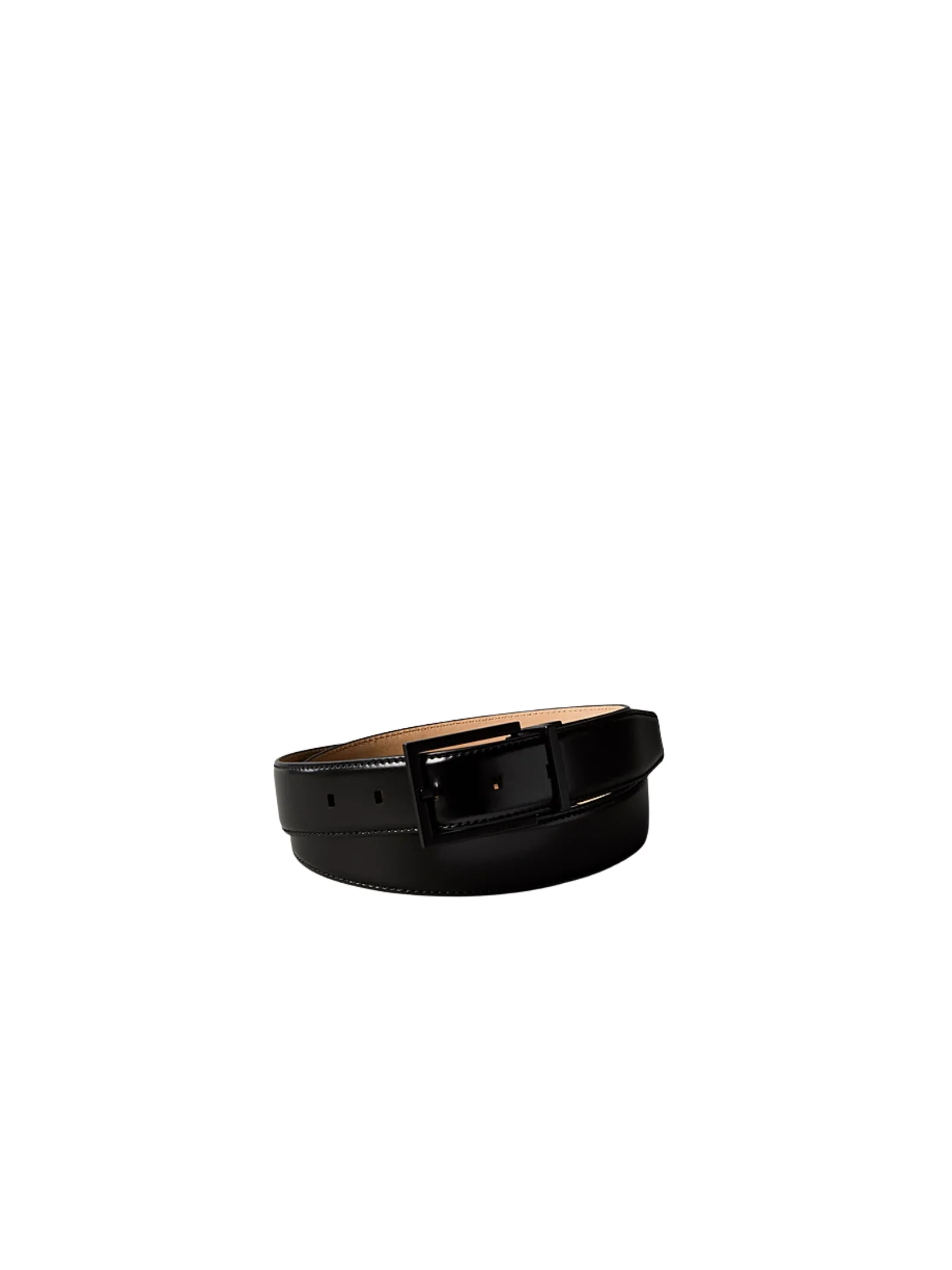 Cintura regolabile Calvin Klein nera in pelle