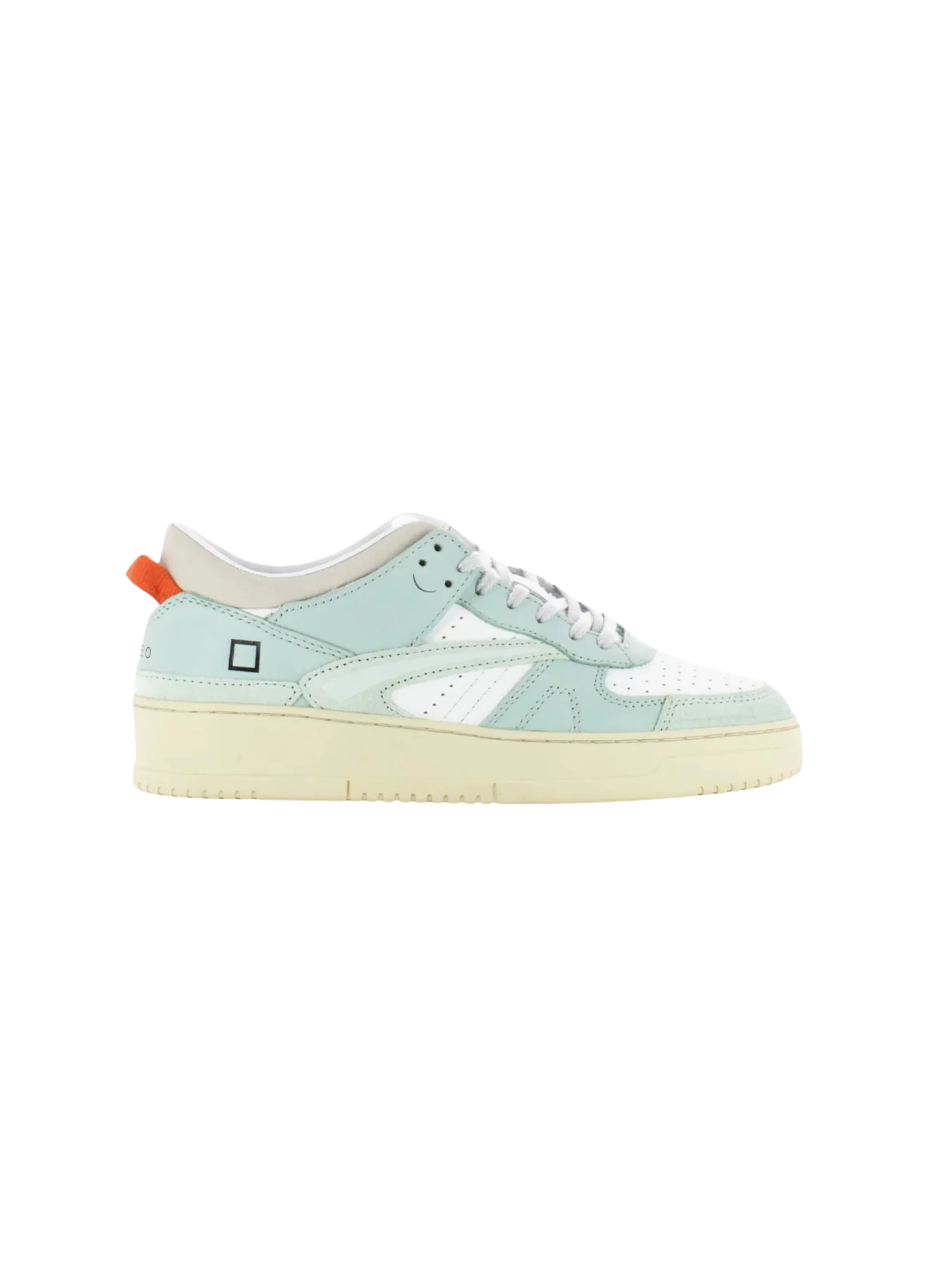 Sneakers "torneo bicolor" D.a.t.e. bicolor bianco e verde