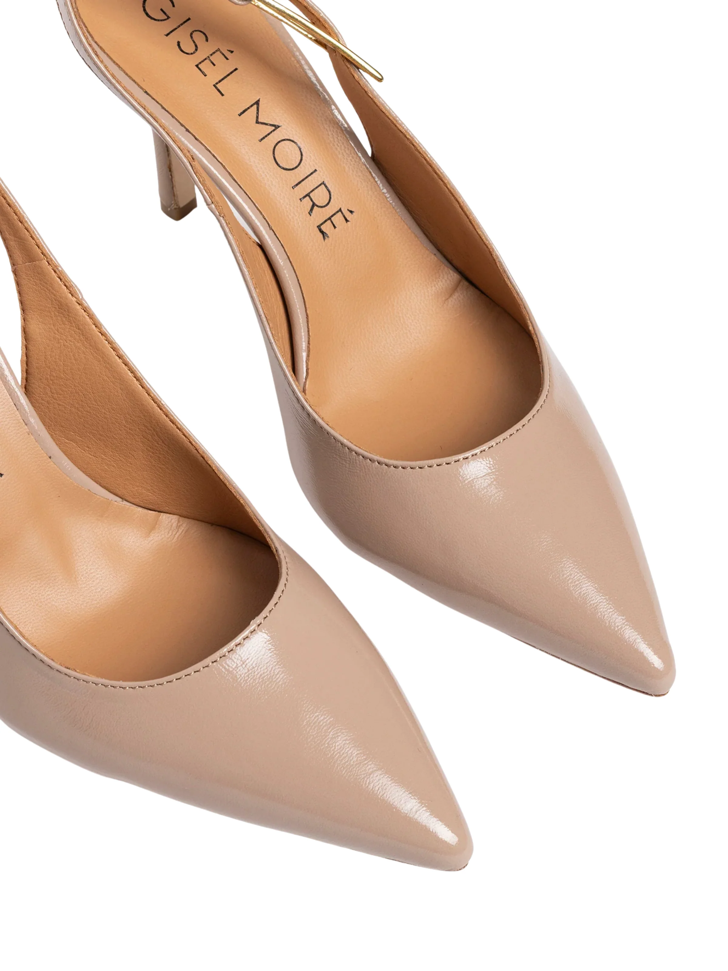 Decollètè Gisel Moirè beige - Image 6