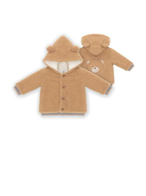 Cappotto teddy beige