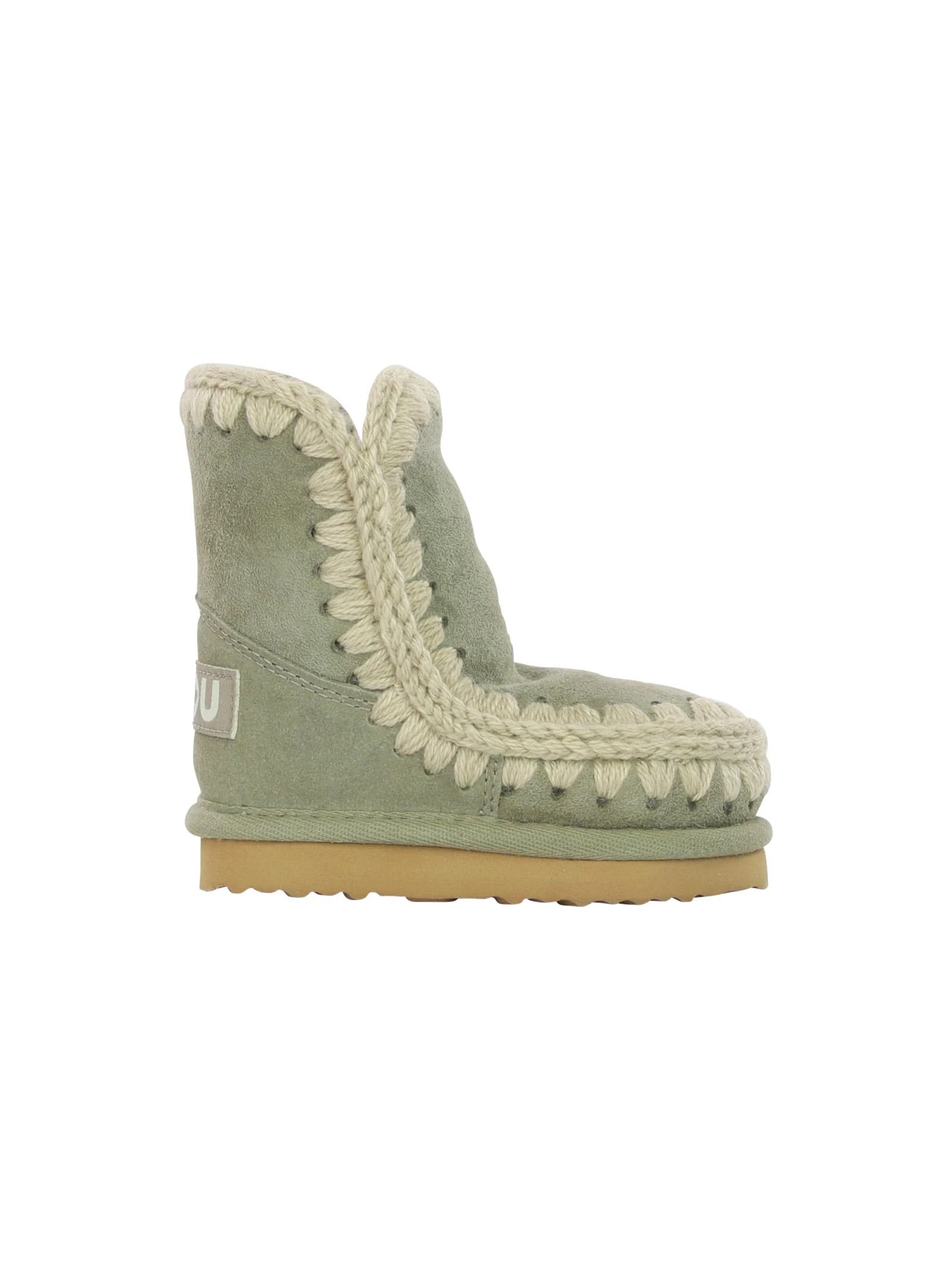 Mou Eskimo Kid in camoscio grigio