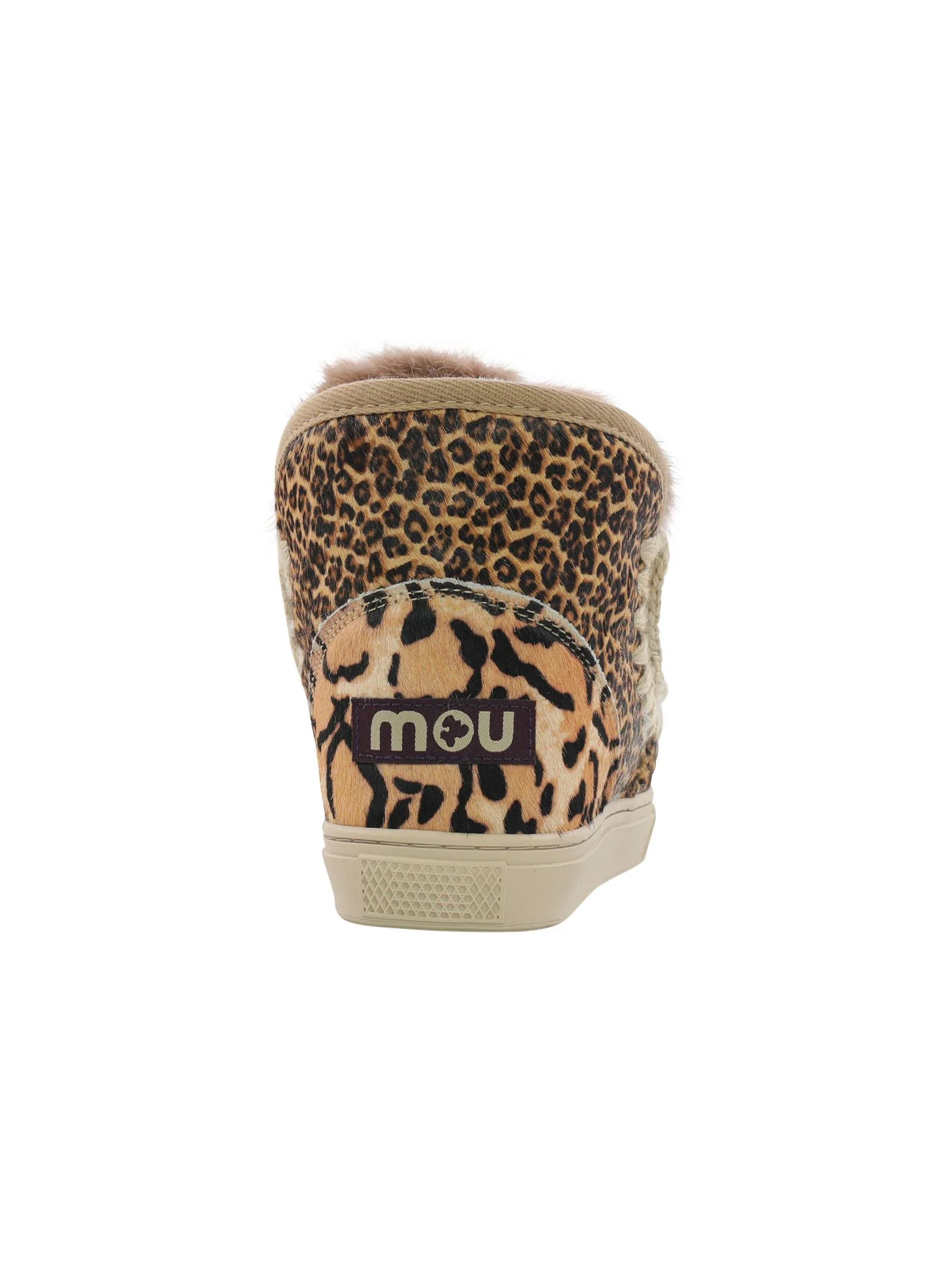 Sneakers eskimo  con patchwork animalier - Image 11
