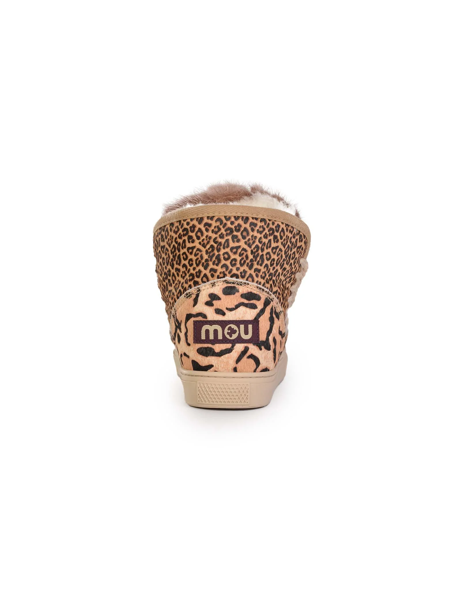 Sneakers eskimo  con patchwork animalier - Image 5