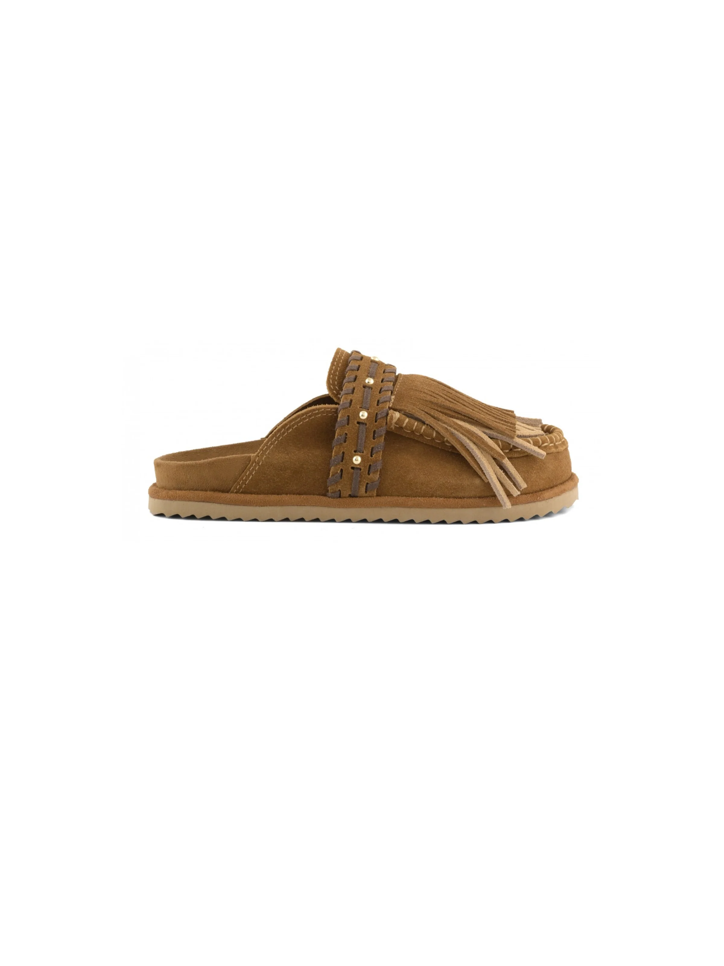 Sabot Colors Of California marrone con frange