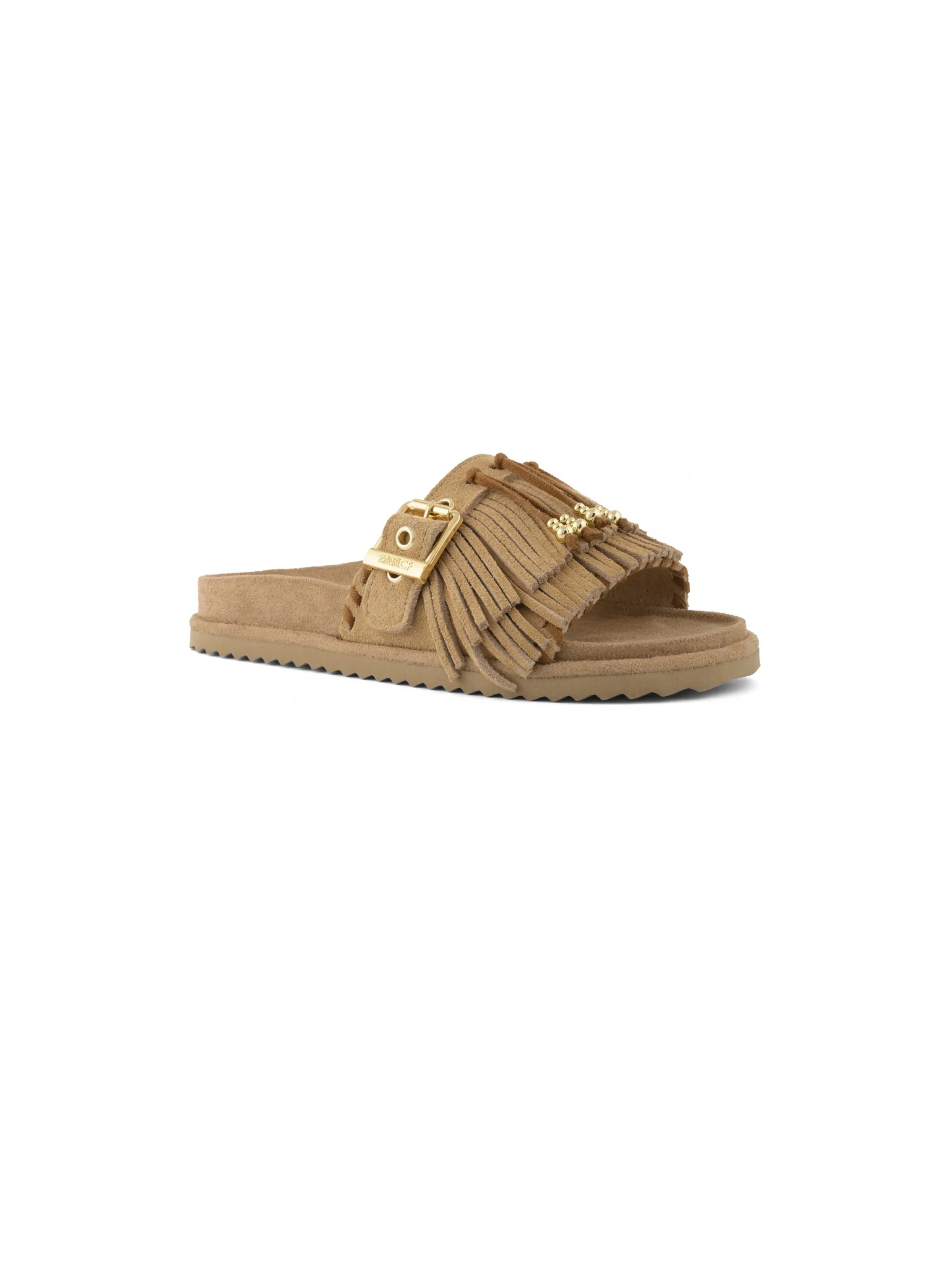 Sandali Colors Of California beige con frange - Image 2