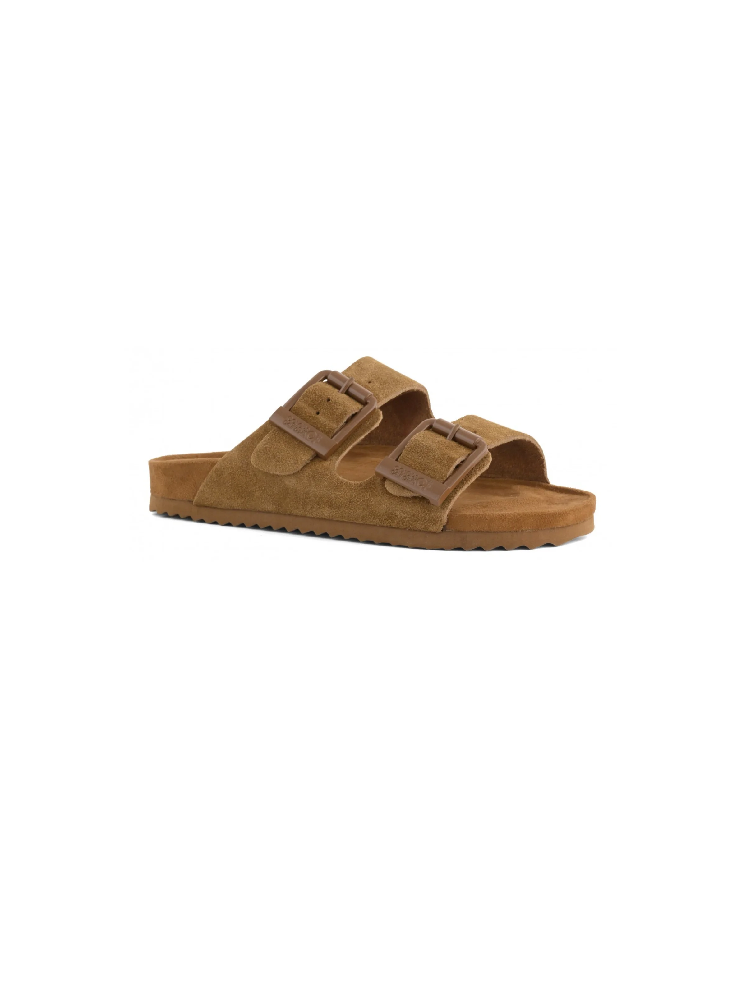 Sandali Colors Of California marrone in pelle scamosciata - Image 2