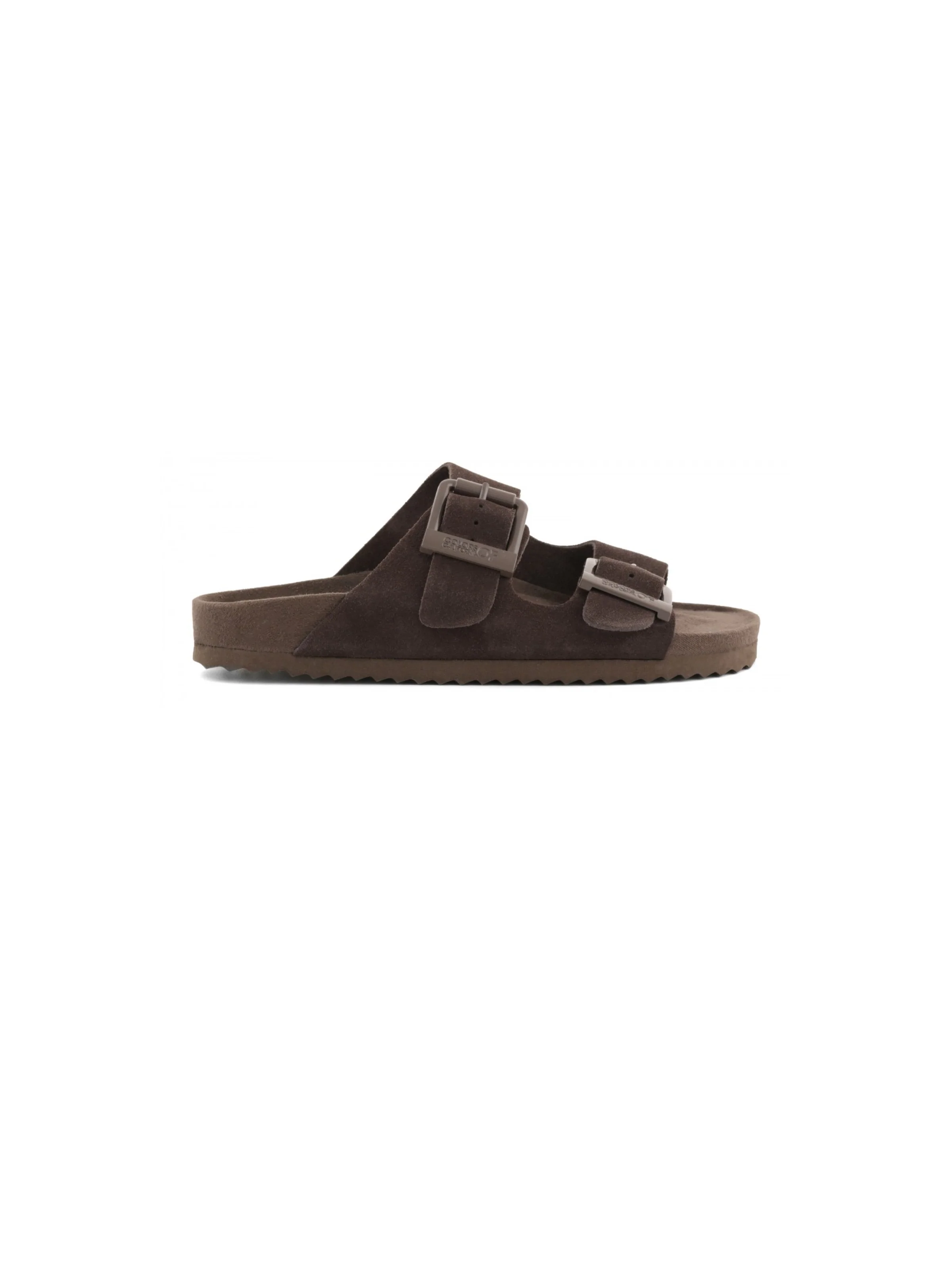 Sandali Colors Of California marrone moka in pelle scamosciata
