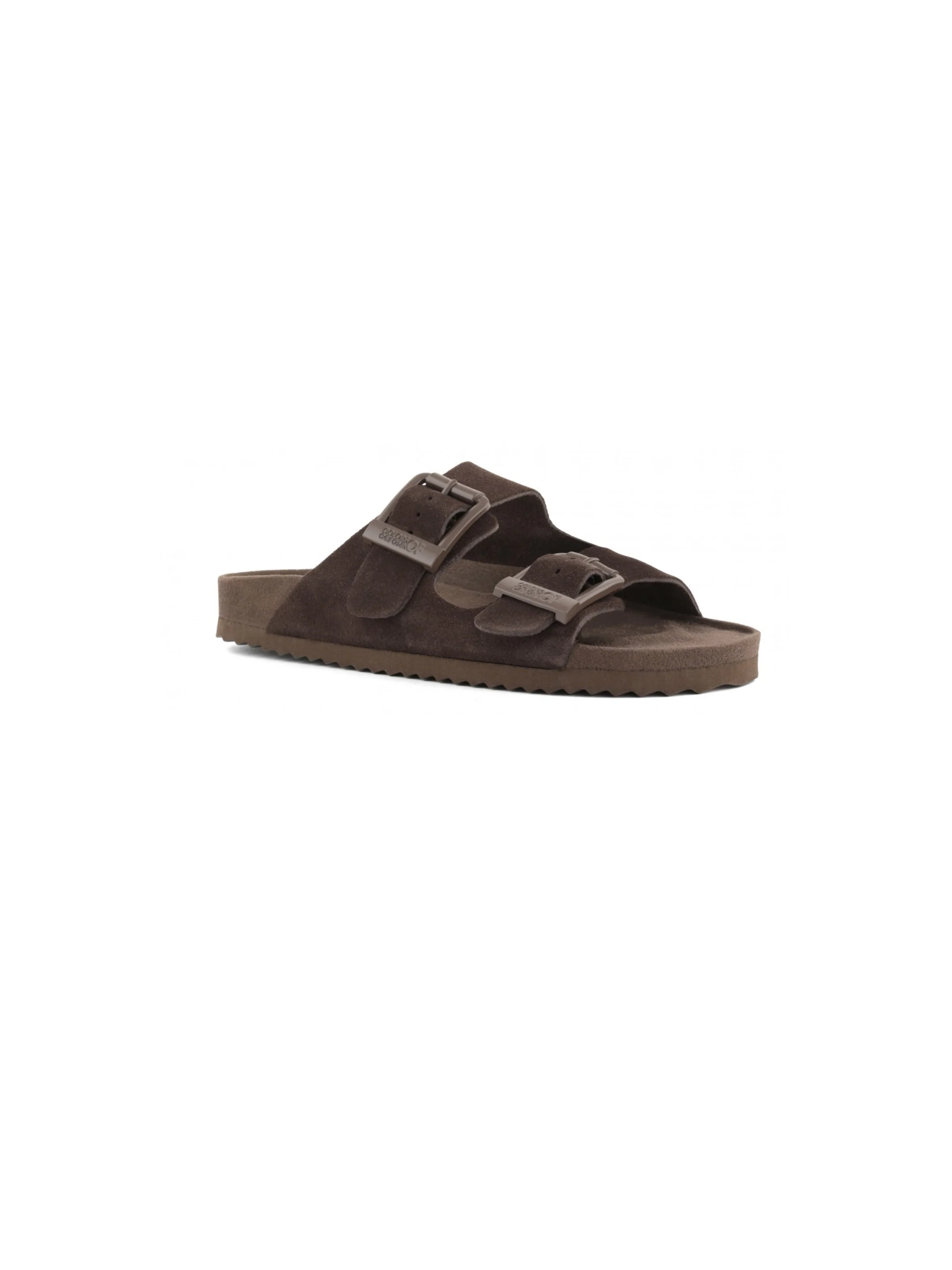Sandali Colors Of California marrone moka in pelle scamosciata - Image 2