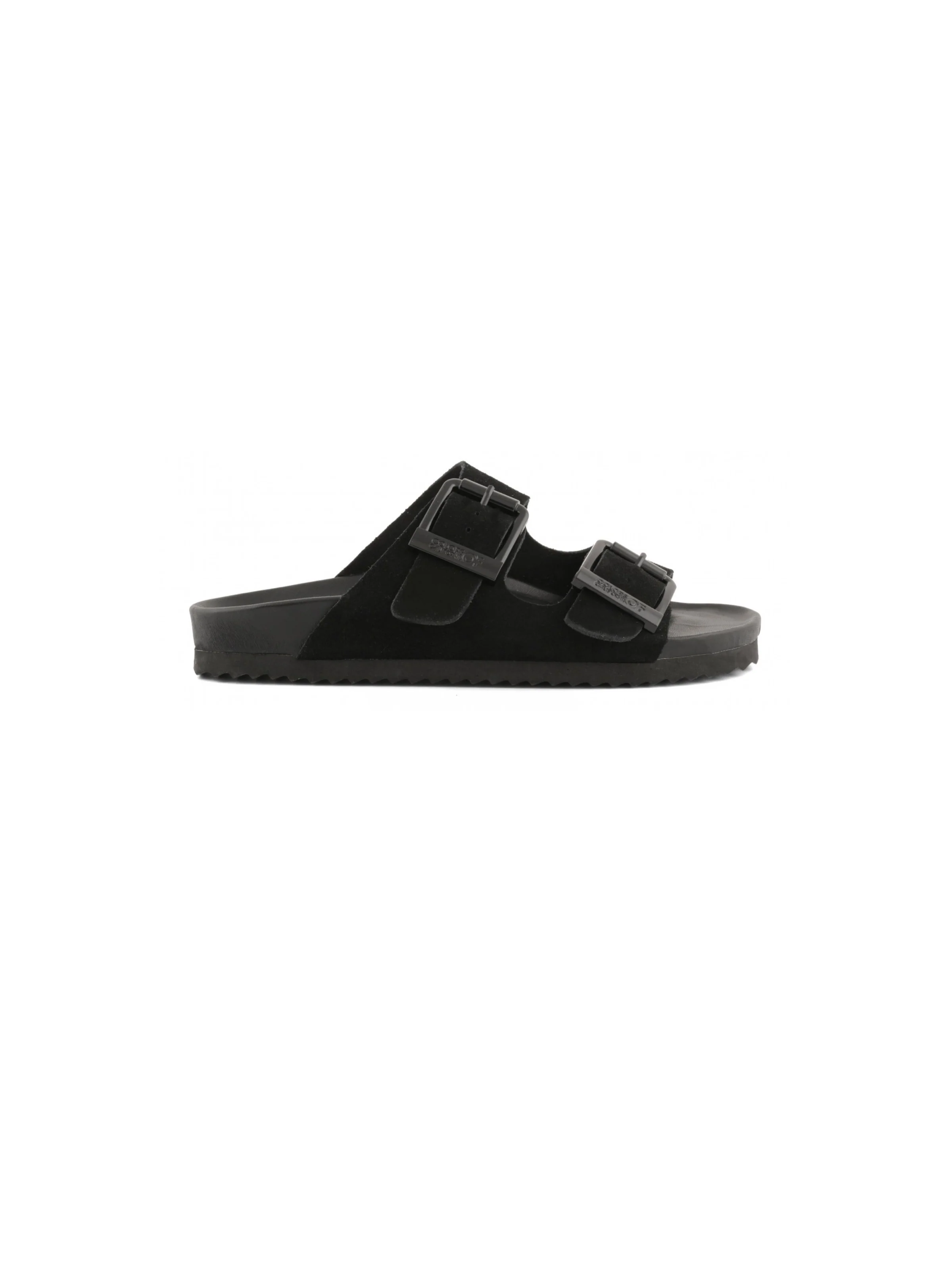 Sandali Colors Of California nero in pelle scamosciata