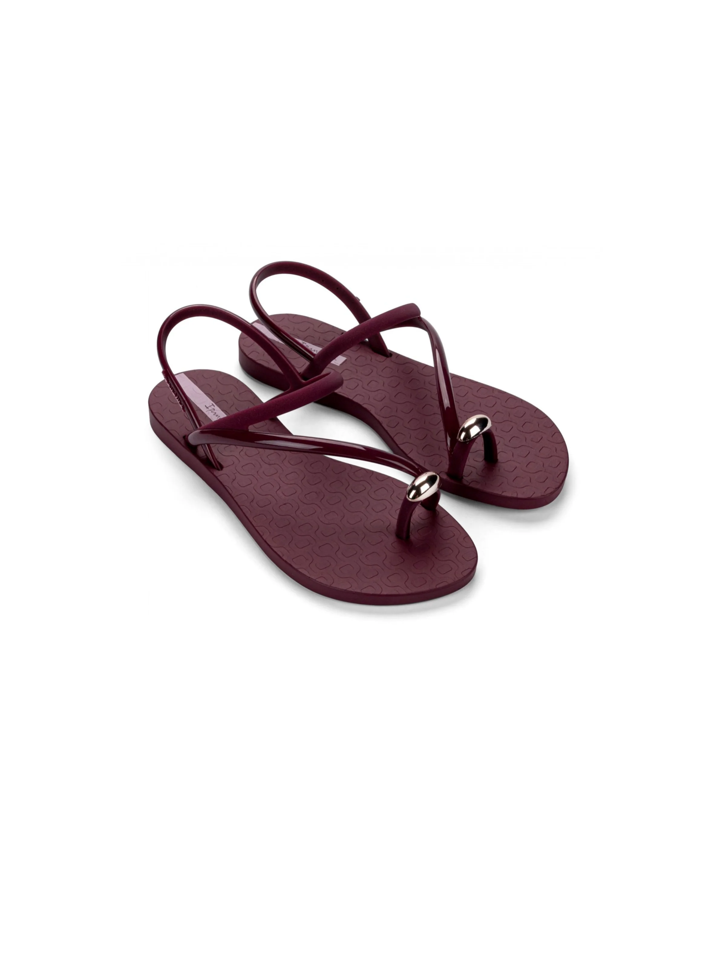 Sandali " Glam Ring" Ipanema borgogna