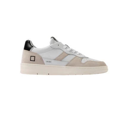 Sneakers "Court 2.0 basic" D.a.t.e. bianche e nere