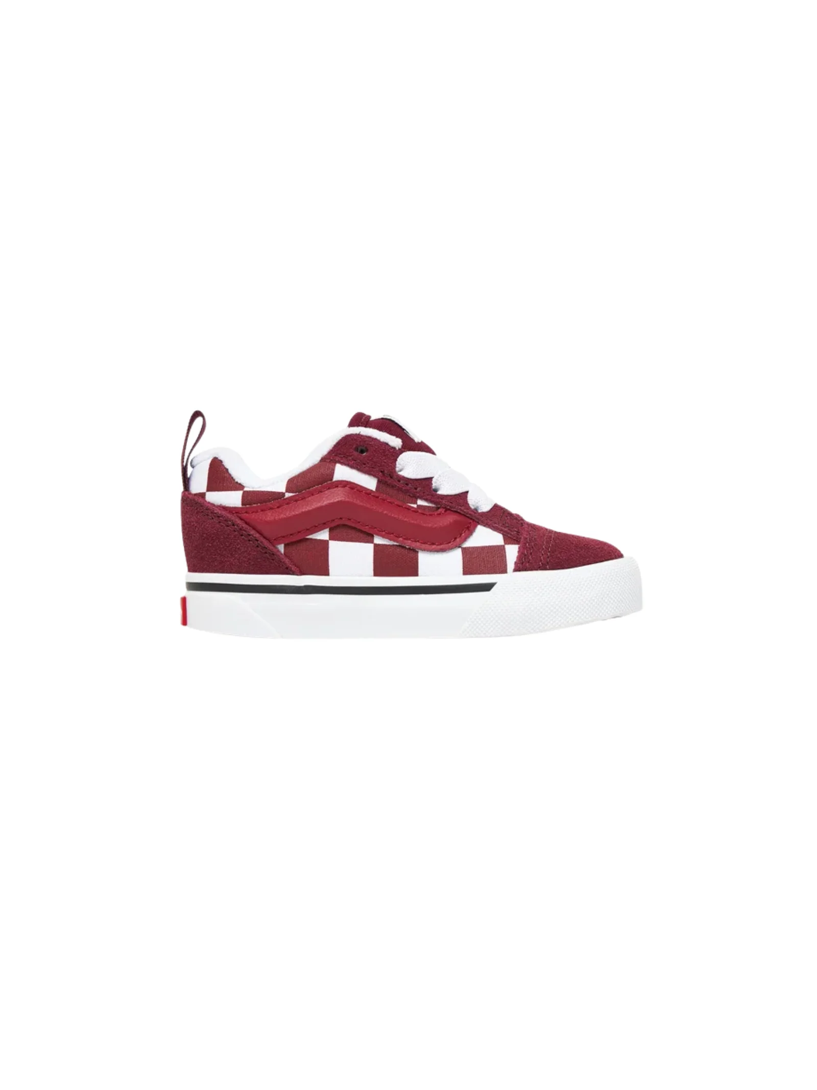 Sneakers "Knu Skool Elastic Lace" Vans bordeaux