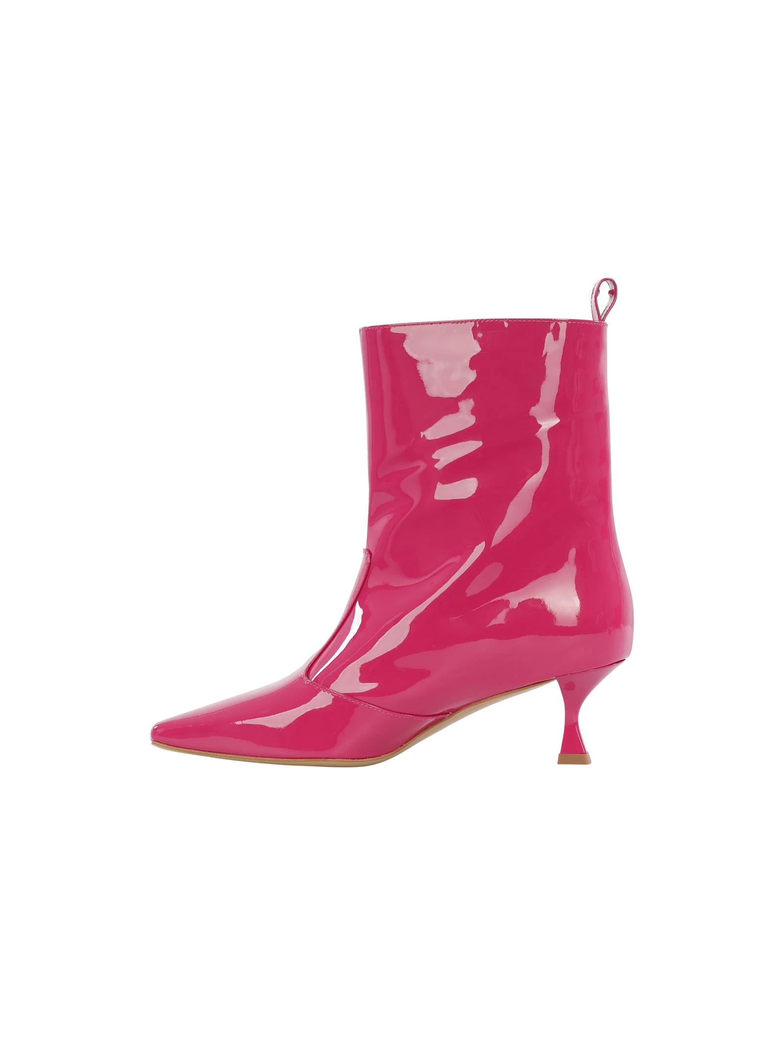Stivali in vernice fucsia - Image 4
